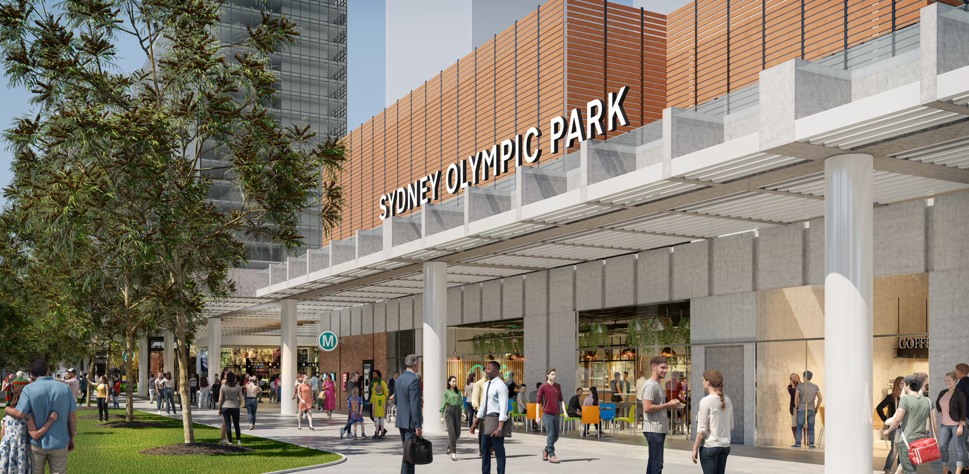 New Sydney Olympic Park Metro Station precinct unveiled, delivering hundreds of new homes Main Image